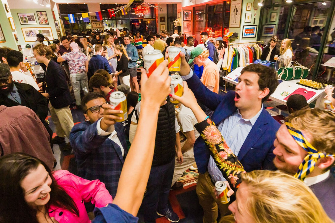 Beams Plus x Rowing Blazers Launch (See photos from our Beams Plus launch party)