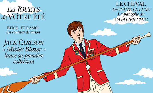 Rowing Blazers in Monsieur Magazine (Back on the cover again!)