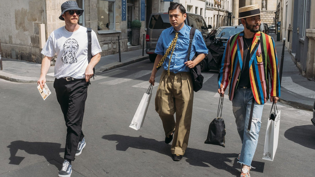 Poggy x Rowing Blazers (The Japanese menswear icon wears RB for Paris Fashion Week