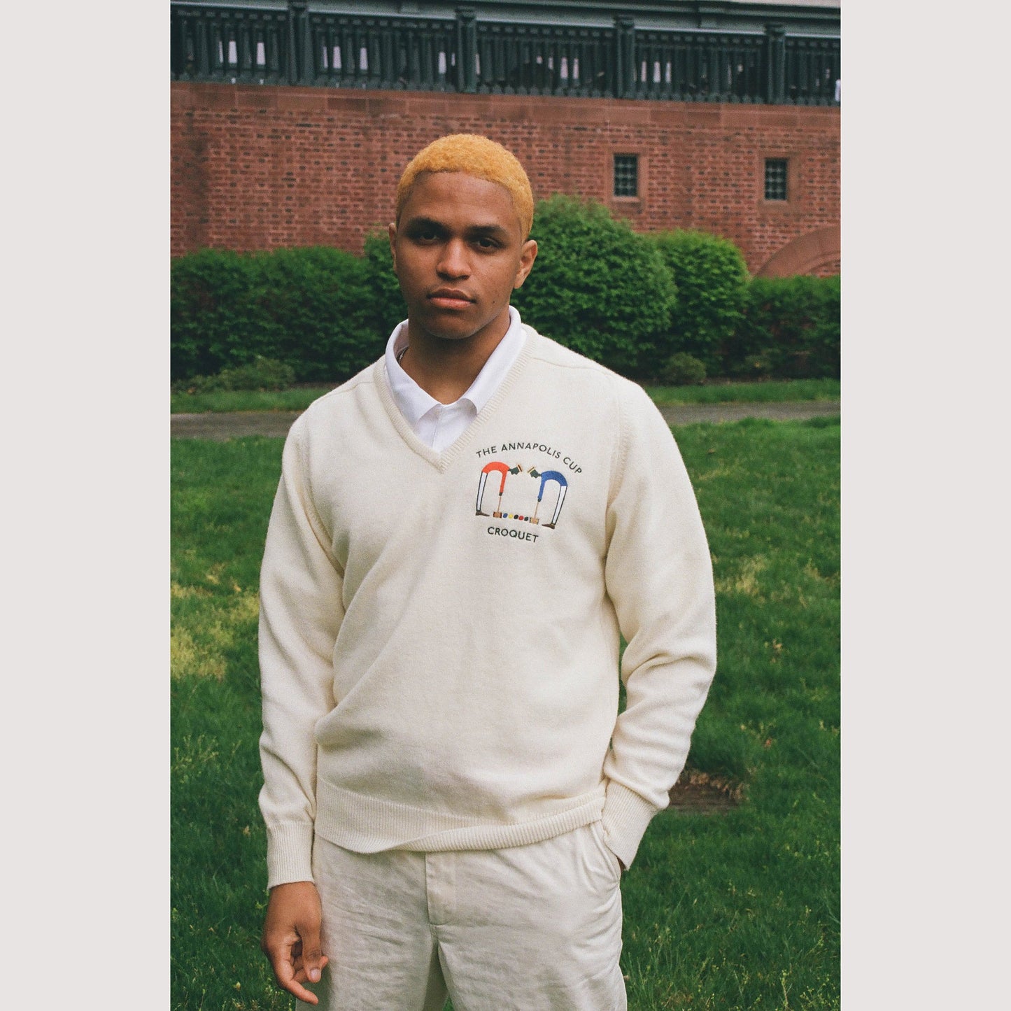 100% Lambswool Sweater (The Annapolis Cup Sweater)