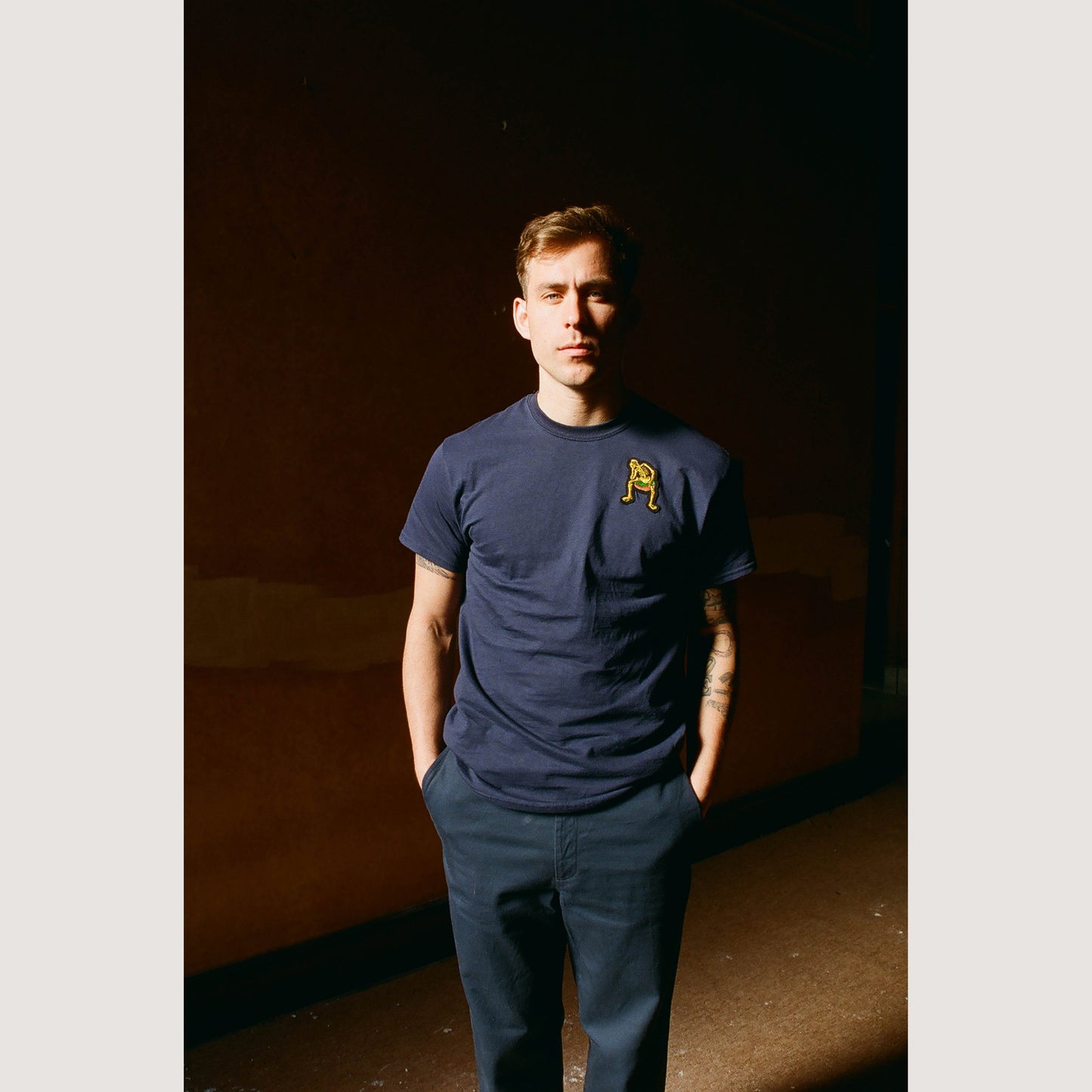 Derry Bones Navy Short Sleeve Tee