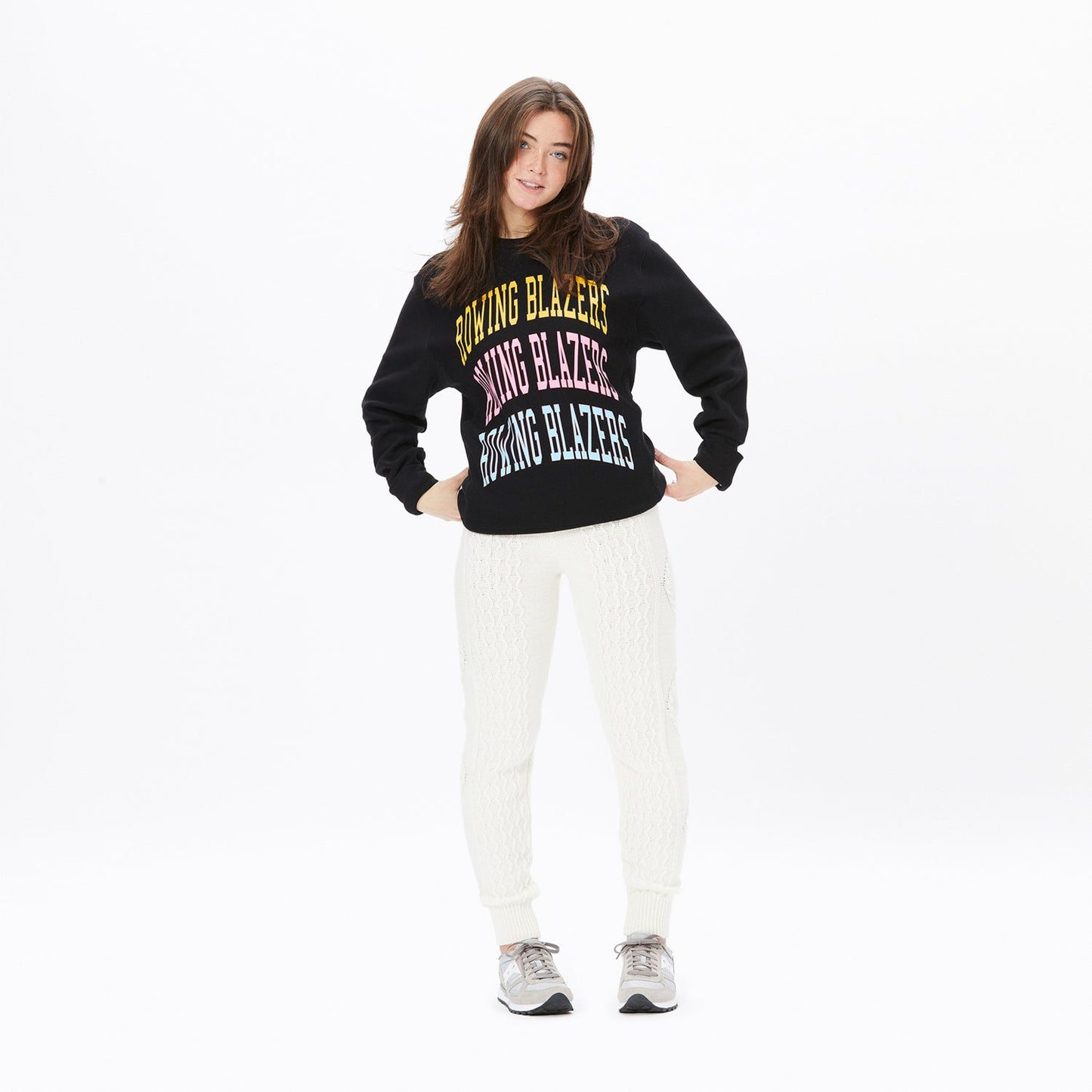 Women's Fisherman Cable Knit Sweater Pants