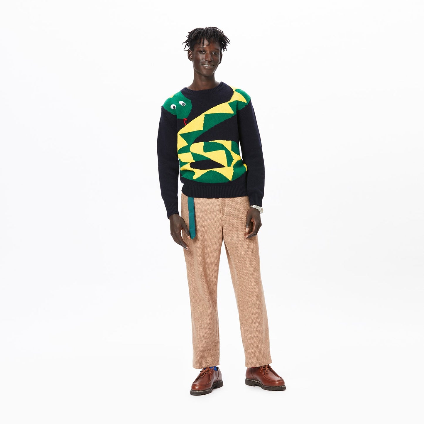 Gyles & George Men's Snake Sweater