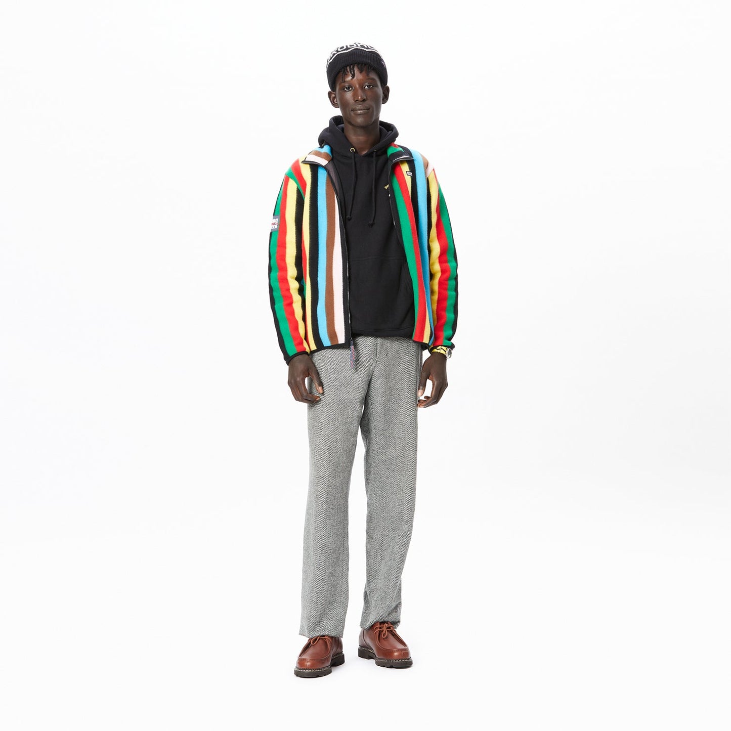 Croquet Stripe Fleece Jacket