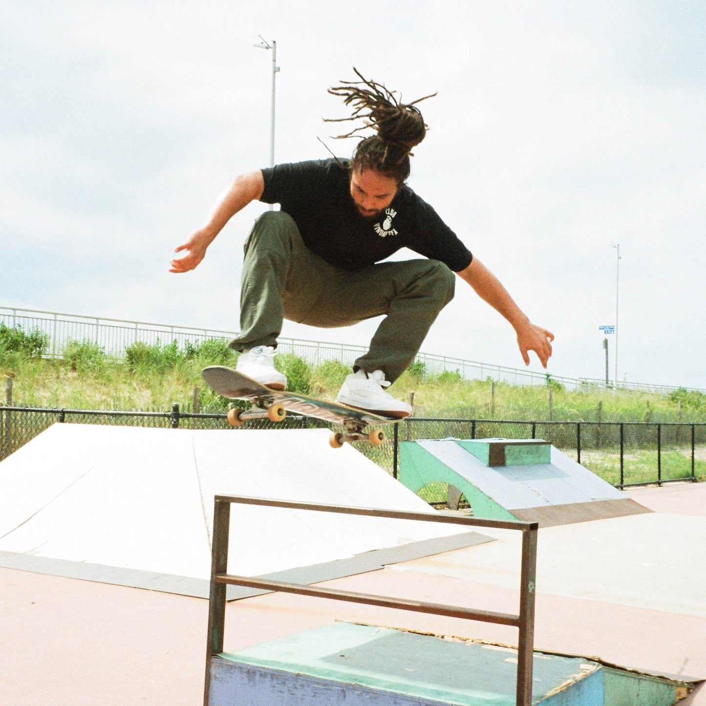 100% Cotton T-shirt (Mac Meda Club Windansea Tee - Black)