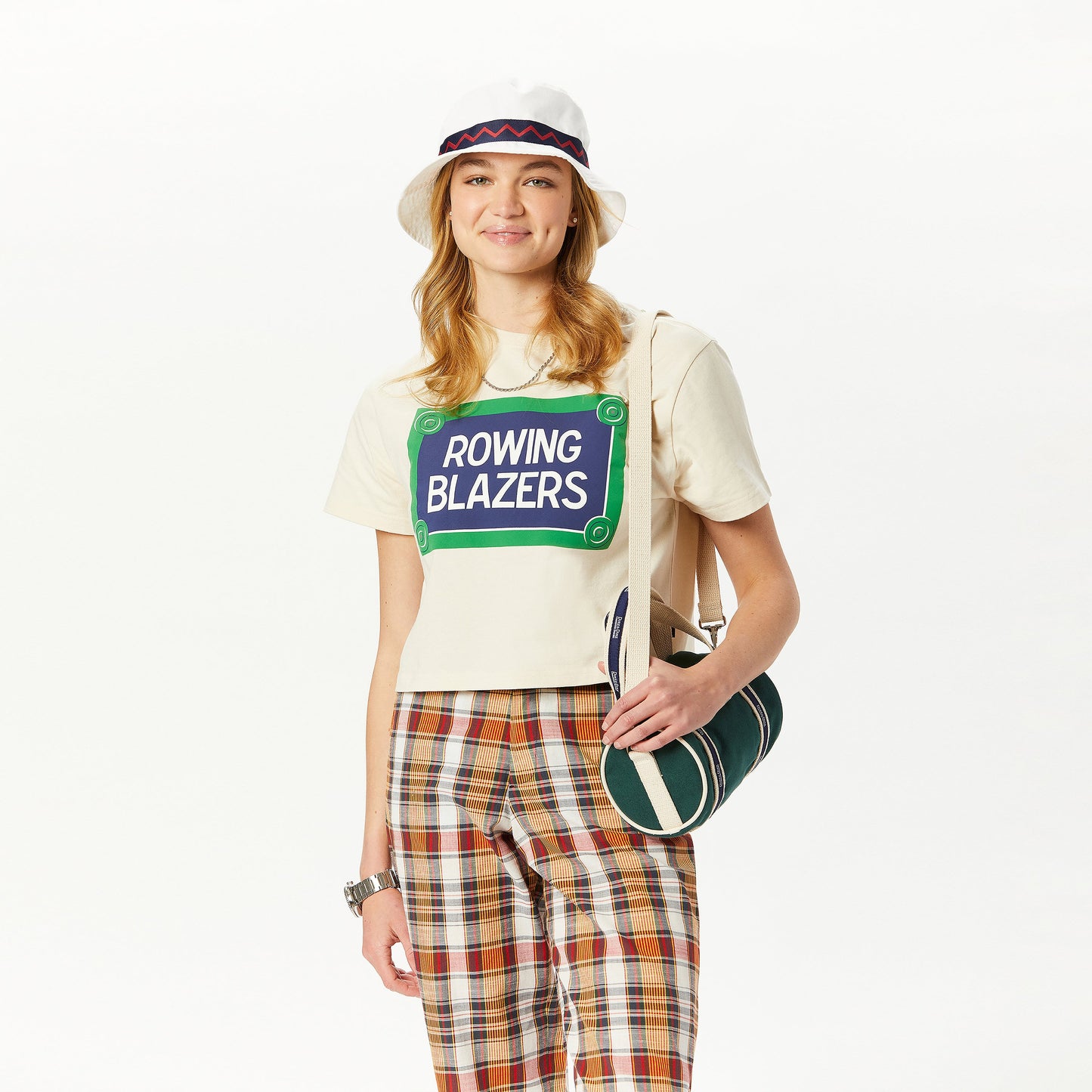 Women's Cotton Madras Trousers