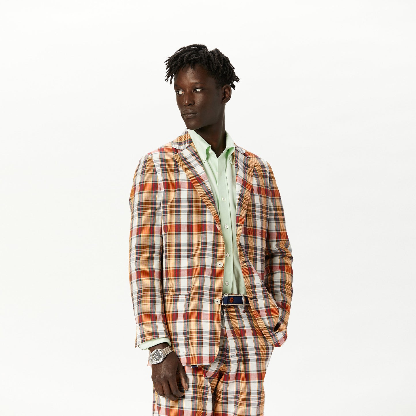 Cotton Madras Jacket