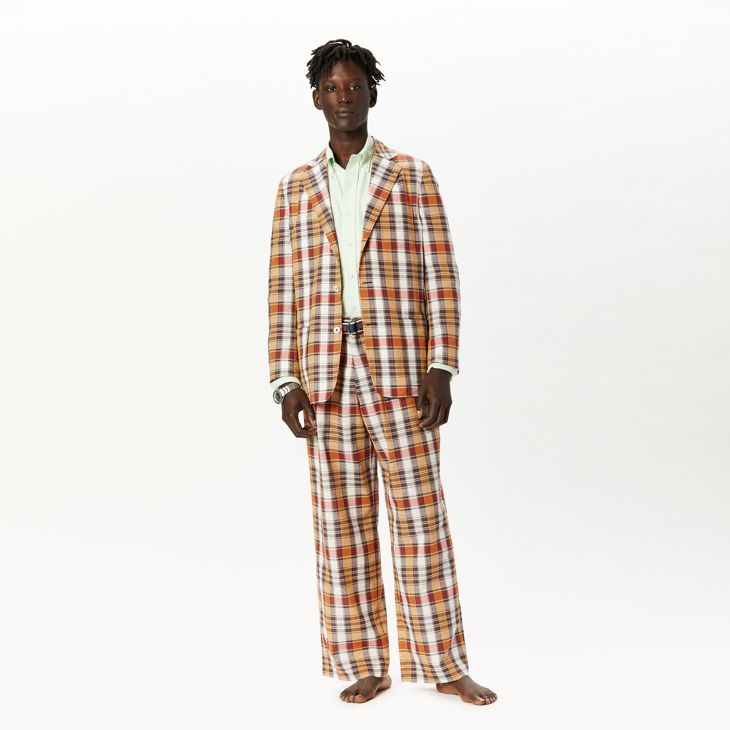 Cotton Madras Jacket