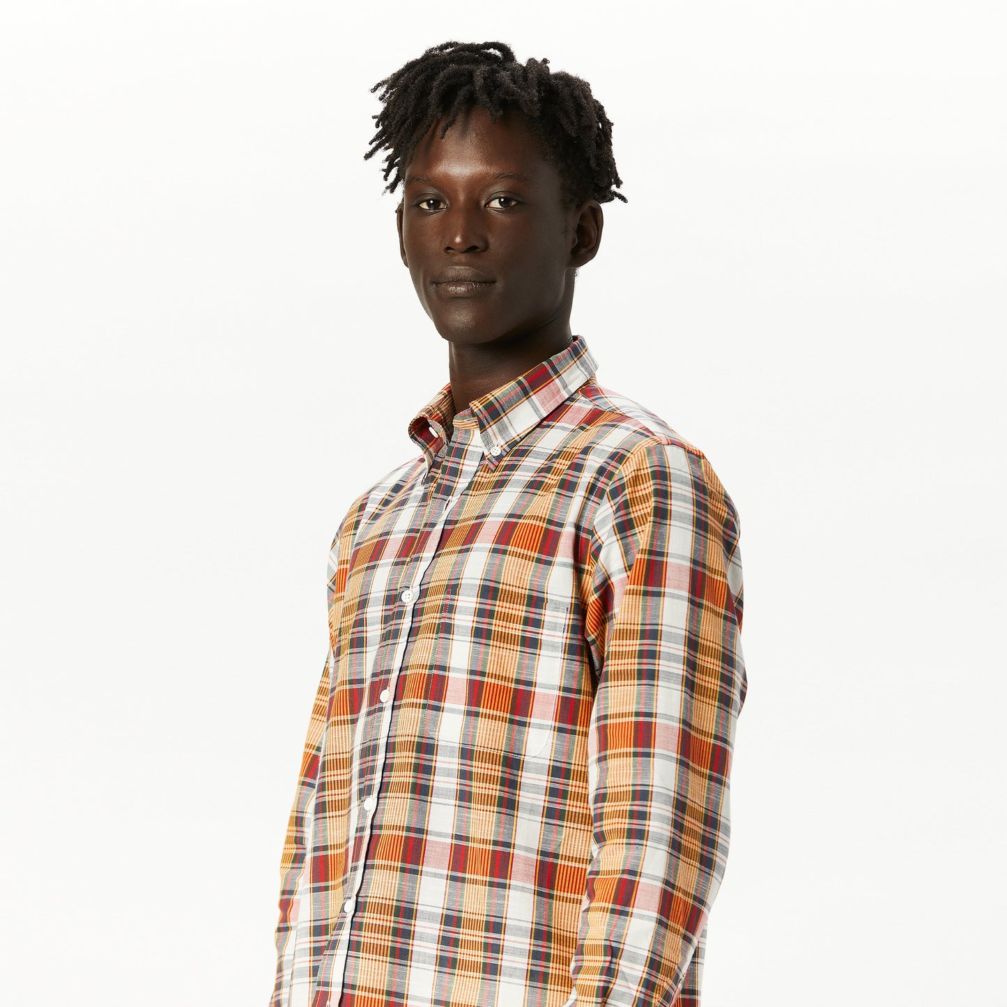 Madras Button-Down