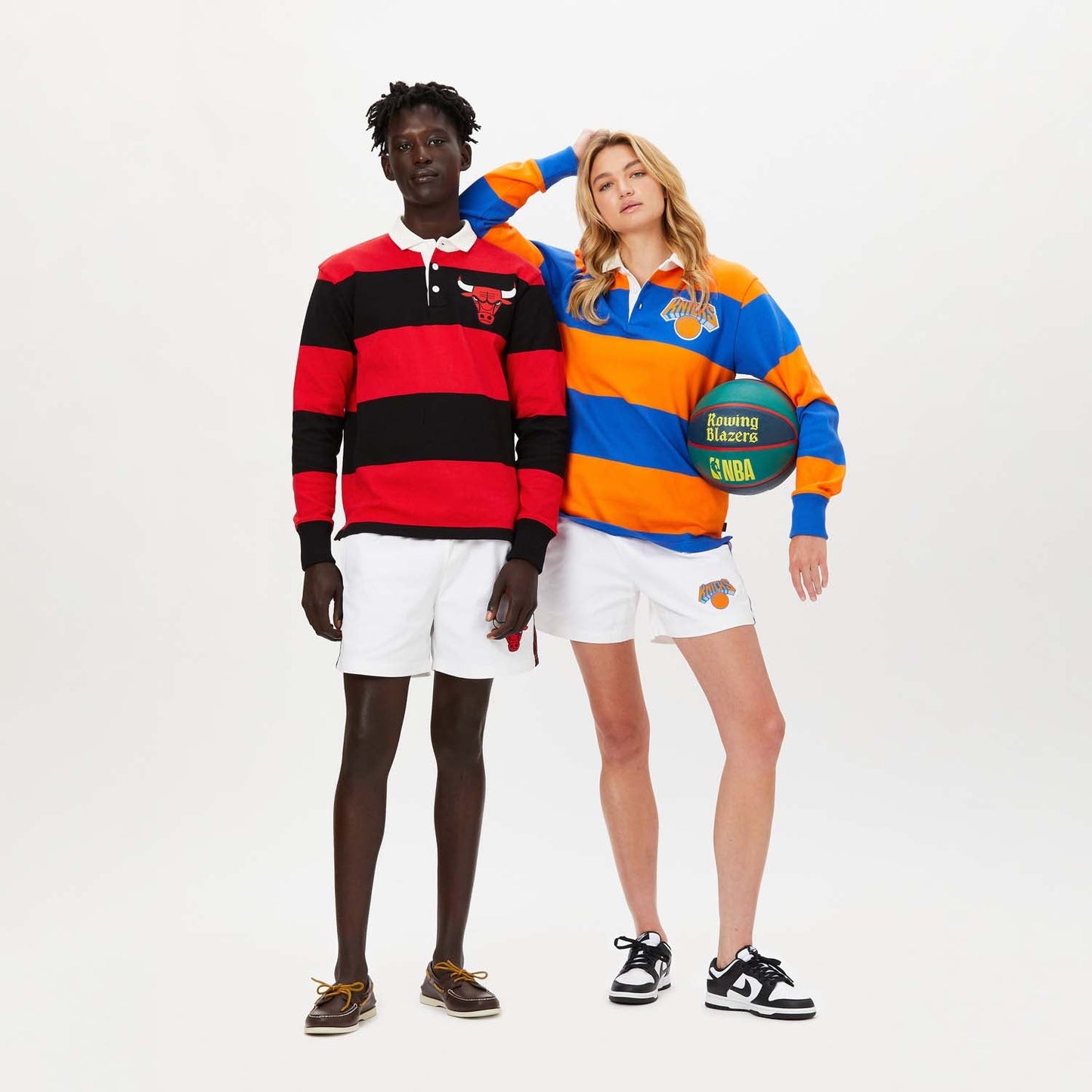 Rowing Blazers x NBA Chicago Bulls Block Stripe Rugby