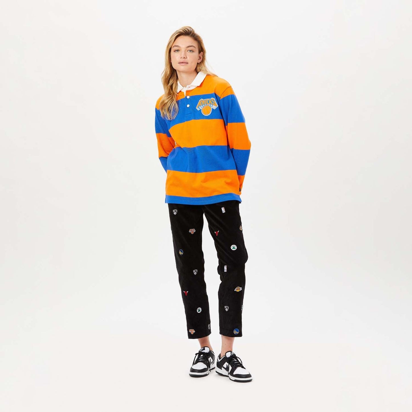 Rowing Blazers x NBA New York Knicks Block Stripe Rugby