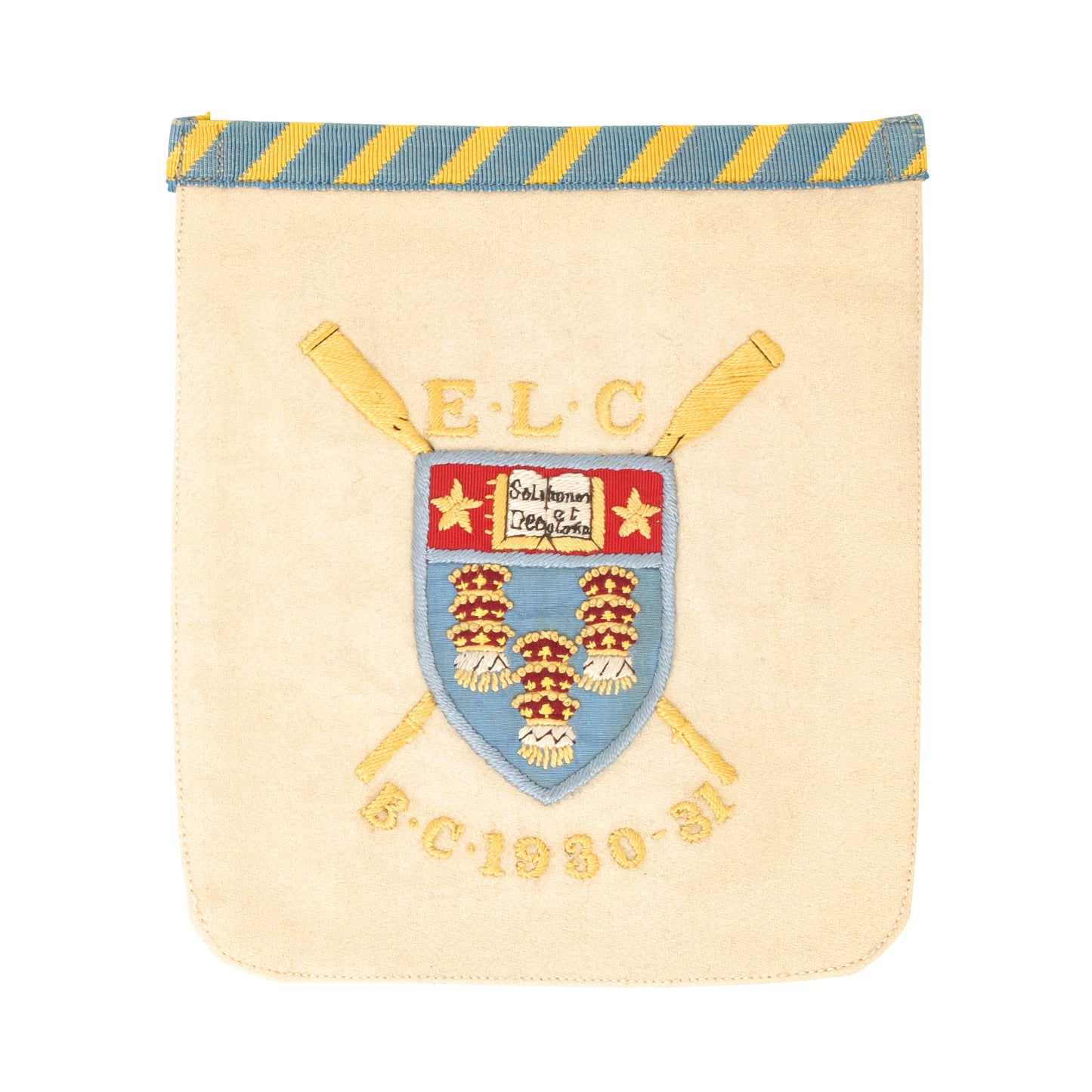 Vintage Elc Rowing Club Patch, 1930-1931