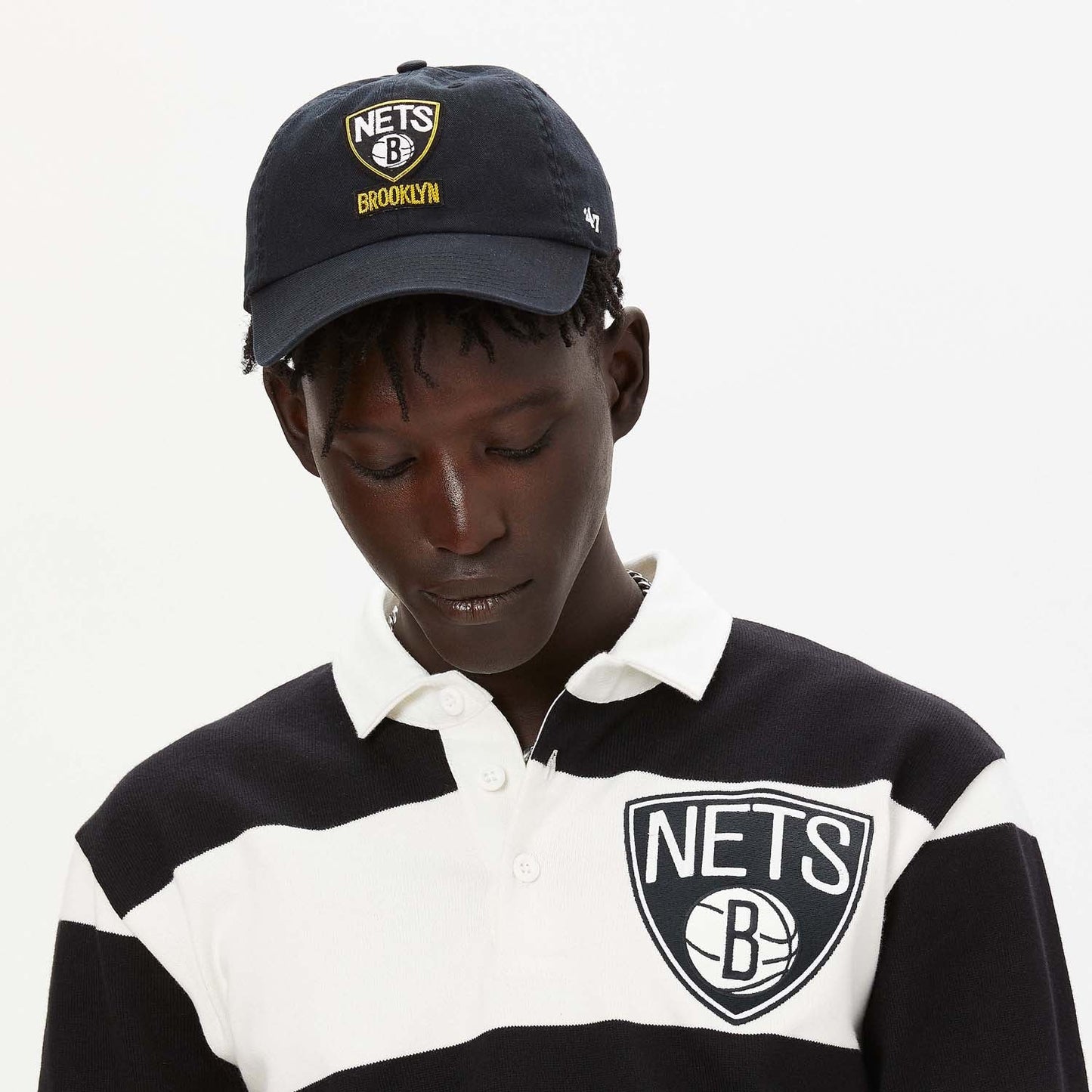 Rowing Blazers x NBA Brooklyn Nets Block Stripe Rugby