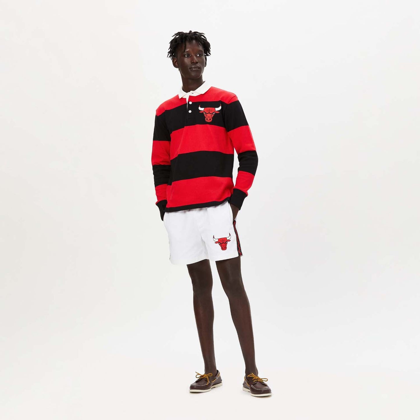 Rowing Blazers x NBA Chicago Bulls Block Stripe Rugby