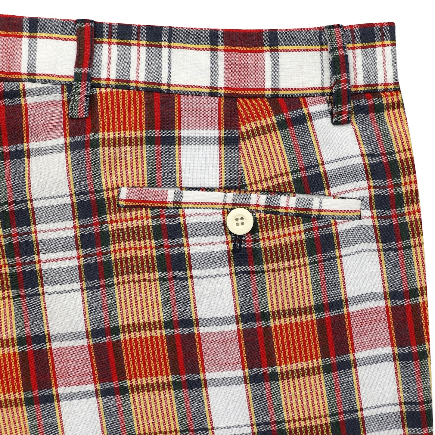Women's Cotton Madras Trousers
