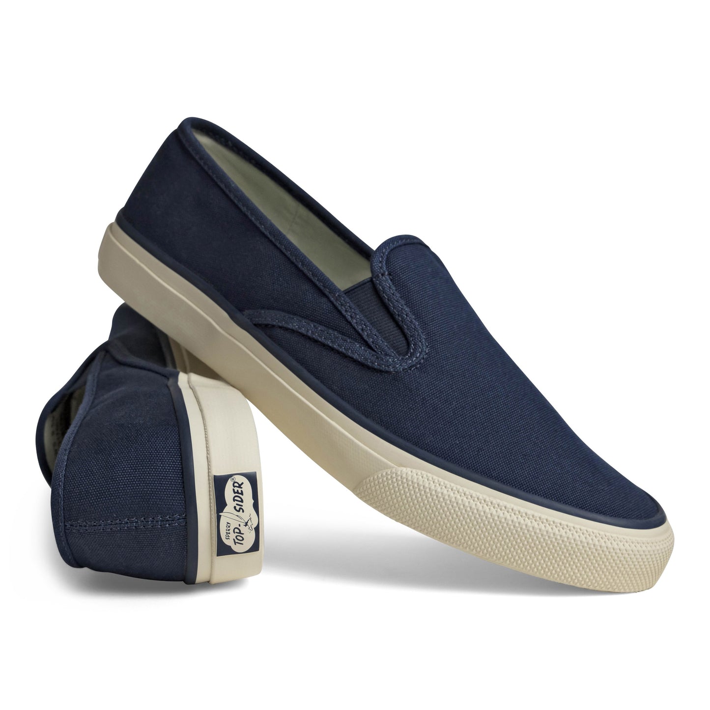 Unisex Cloud Slip On Deck Sneaker Navy