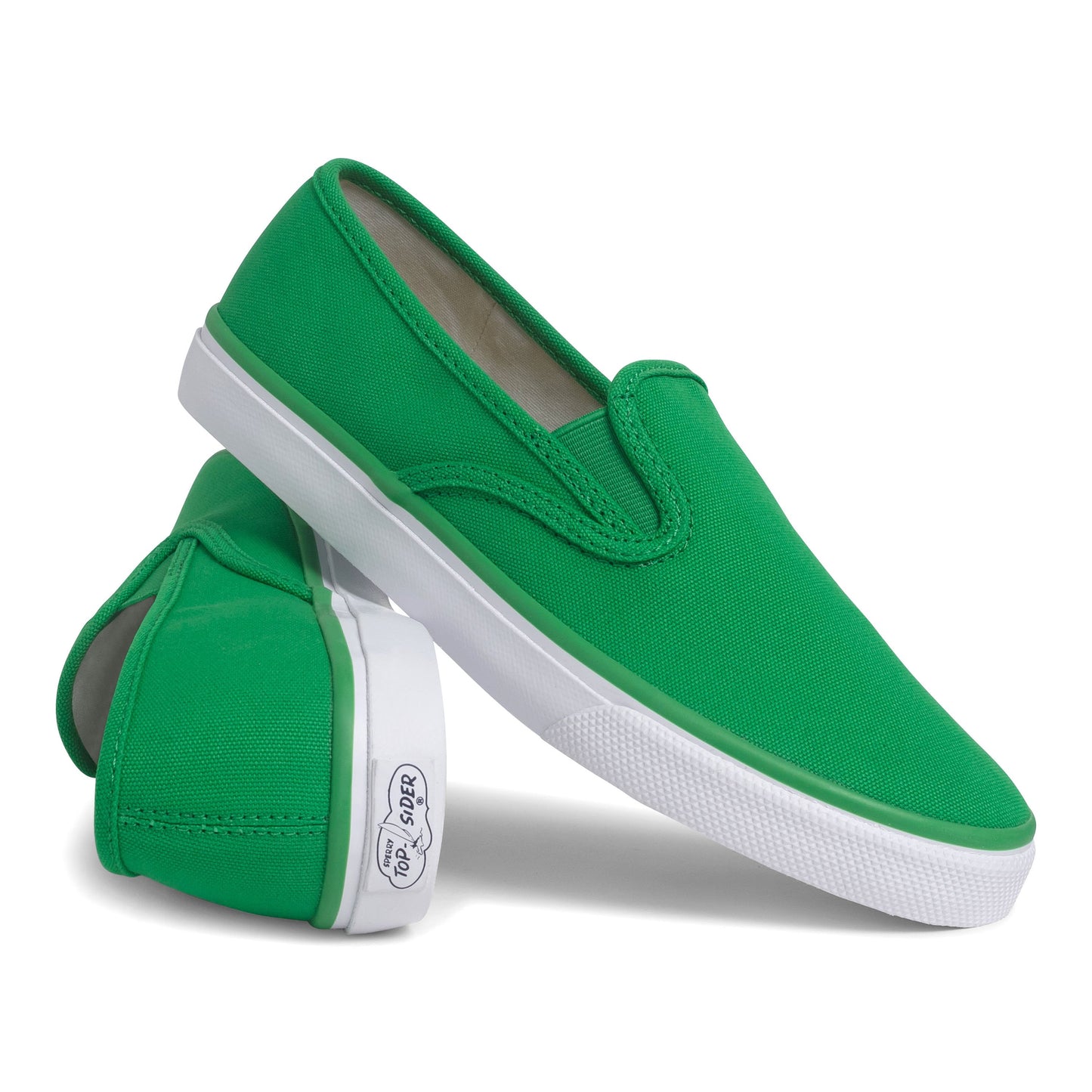 Unisex Cloud Slip On Deck Sneaker Fern Green