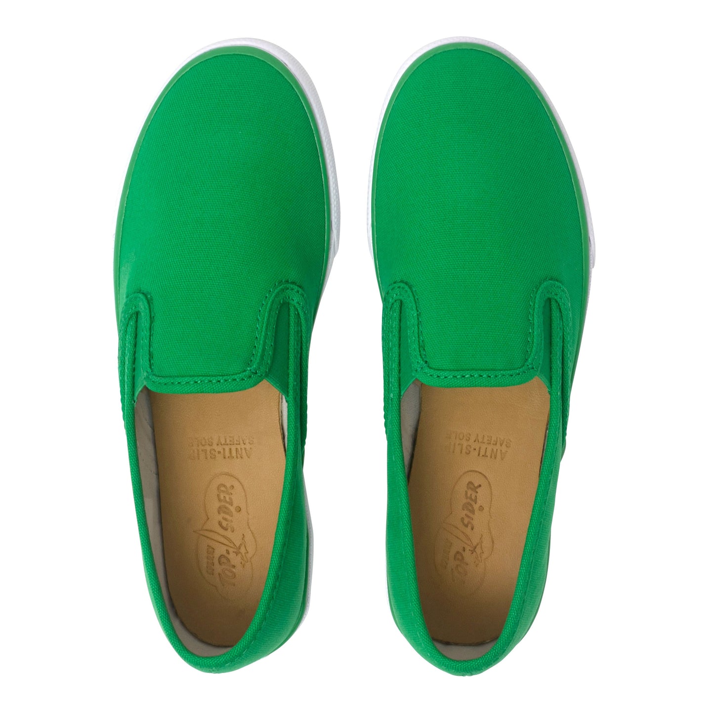 Unisex Cloud Slip On Deck Sneaker Fern Green