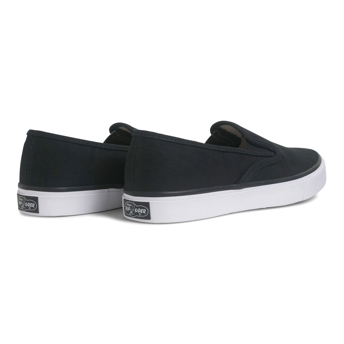 Unisex Cloud Slip On Deck Sneaker Black