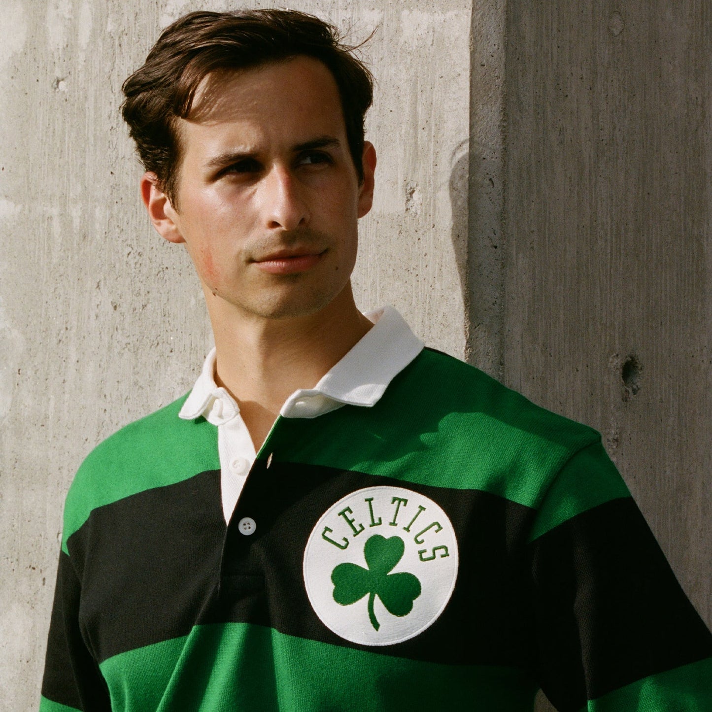 Rowing Blazers x NBA Boston Celtics Block Stripe Rugby