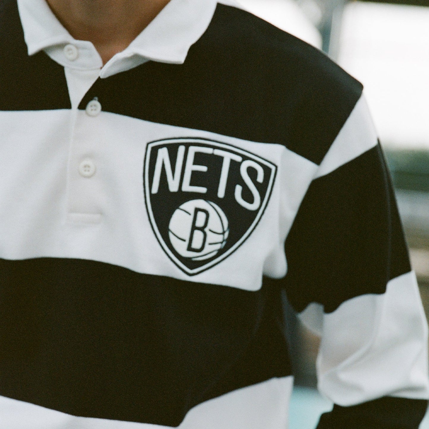 Rowing Blazers x NBA Brooklyn Nets Block Stripe Rugby