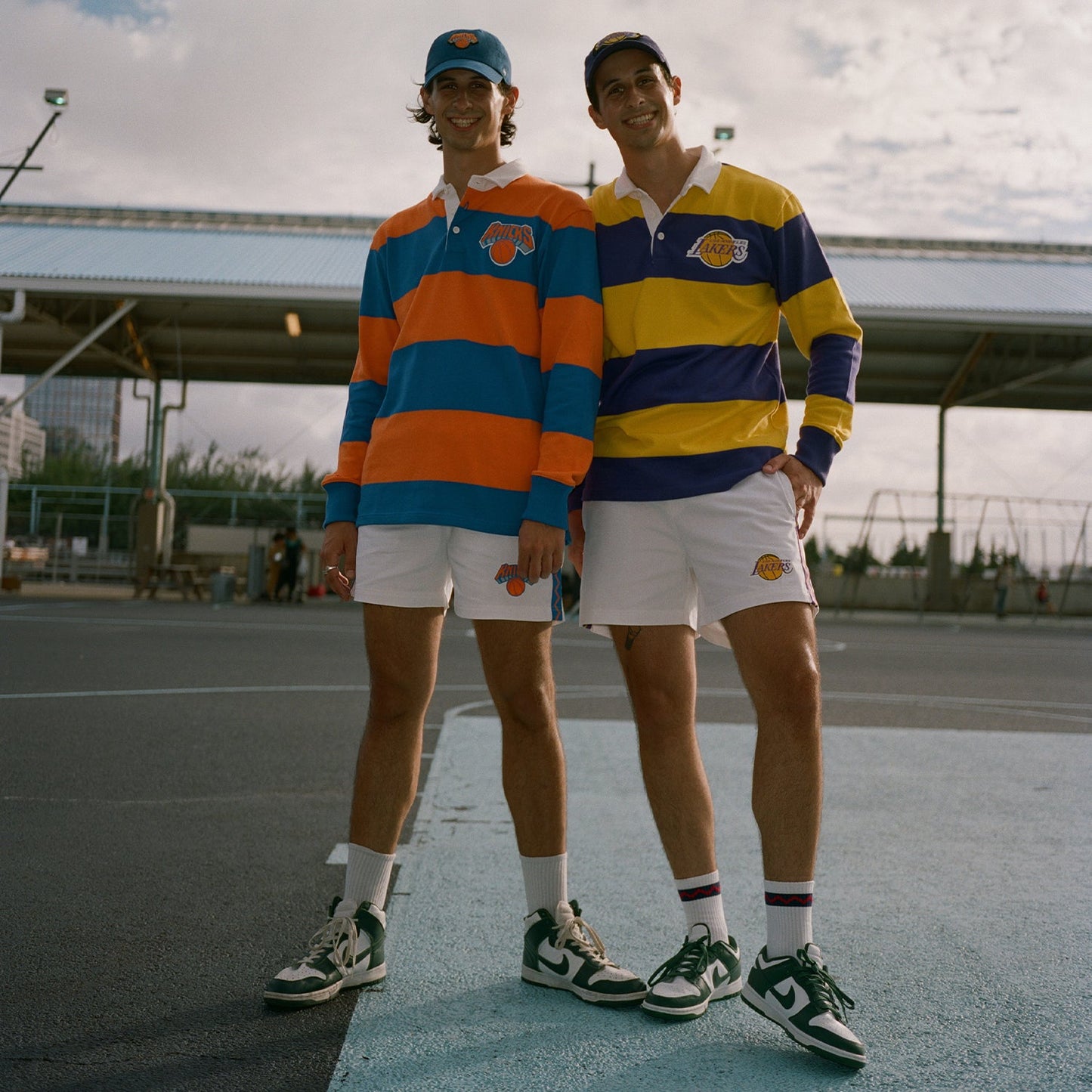 Rowing Blazers x NBA Los Angeles Lakers Rugby Shorts