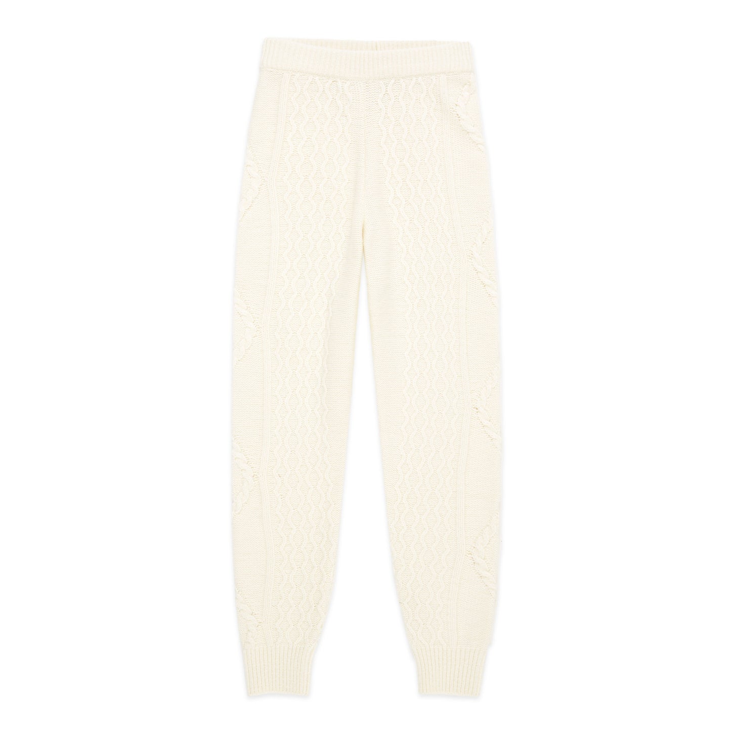 Women's Fisherman Cable Knit Sweater Pants