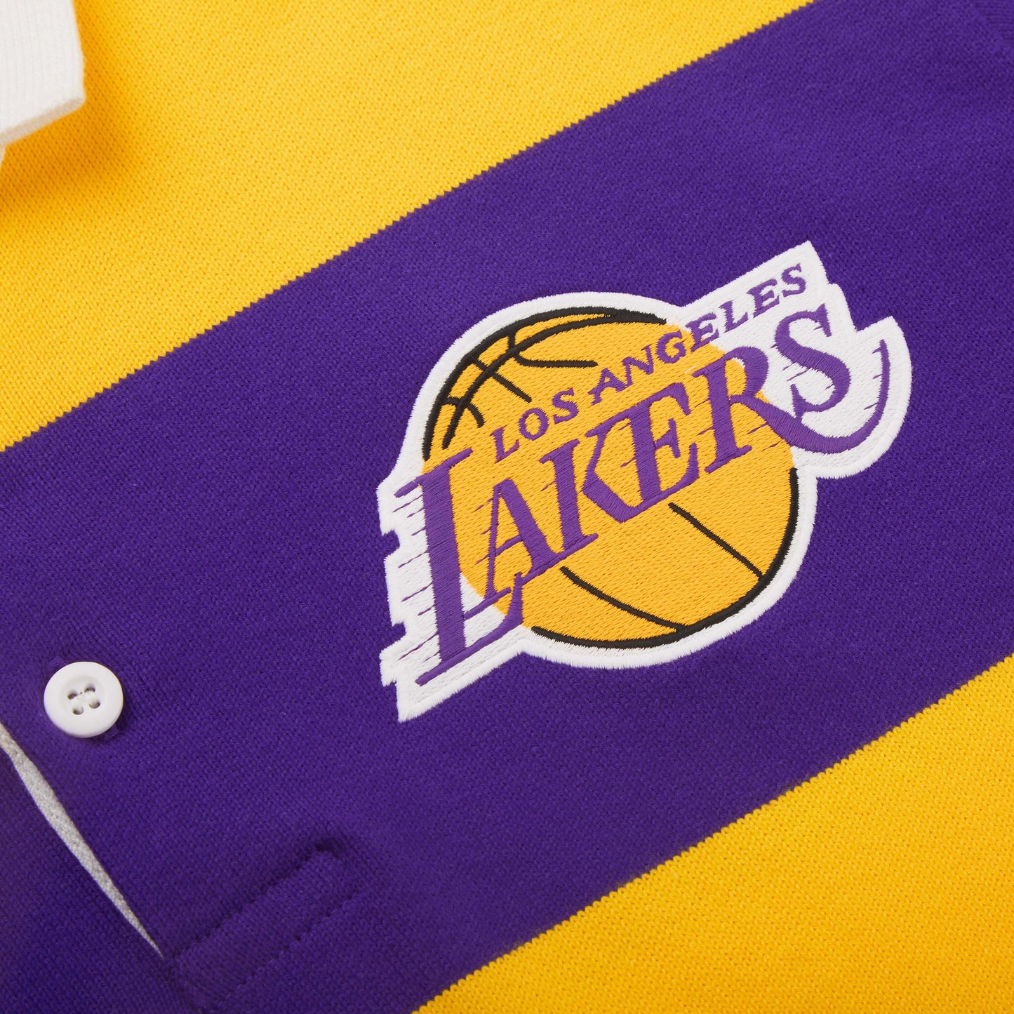 Rowing Blazers x NBA Los Angeles Lakers Block Stripe Rugby