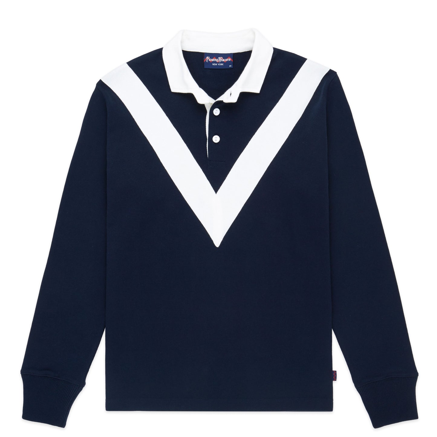 Navy Chevron Stripe Rugby