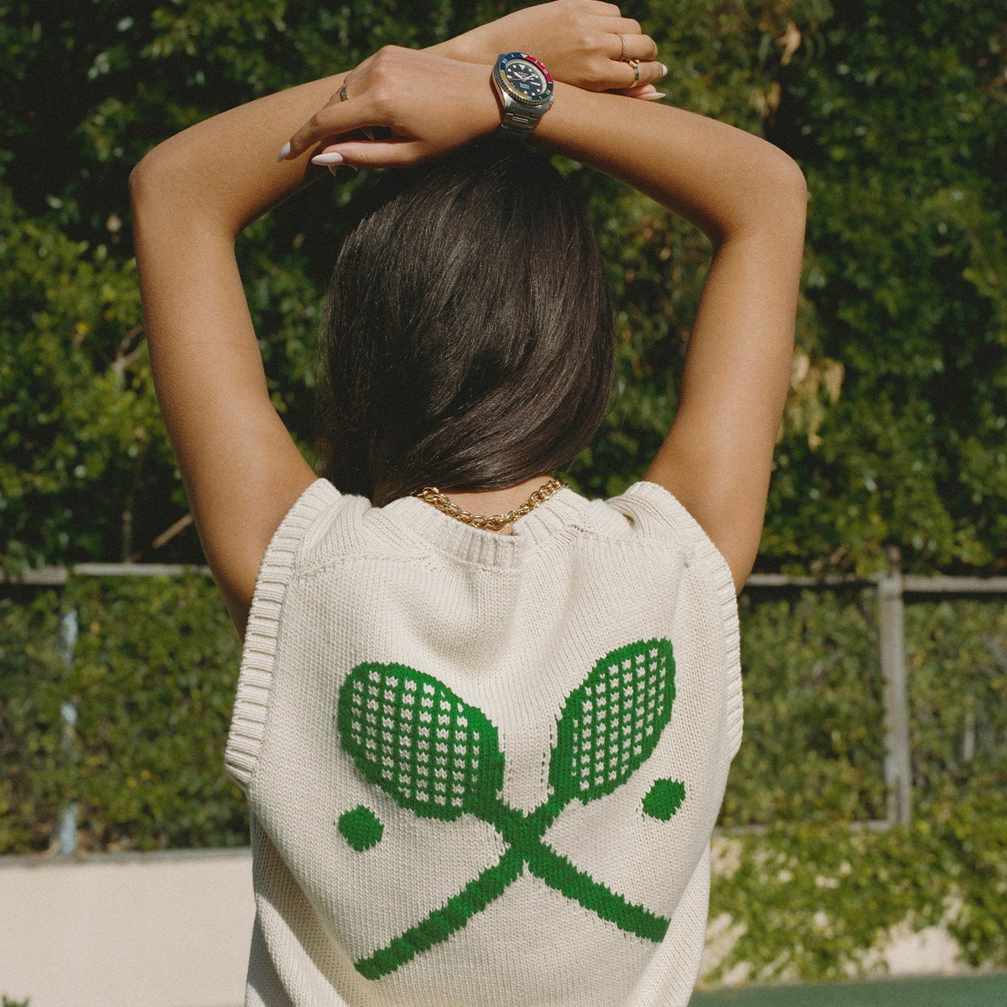 Women's Racquets Sweater Vest