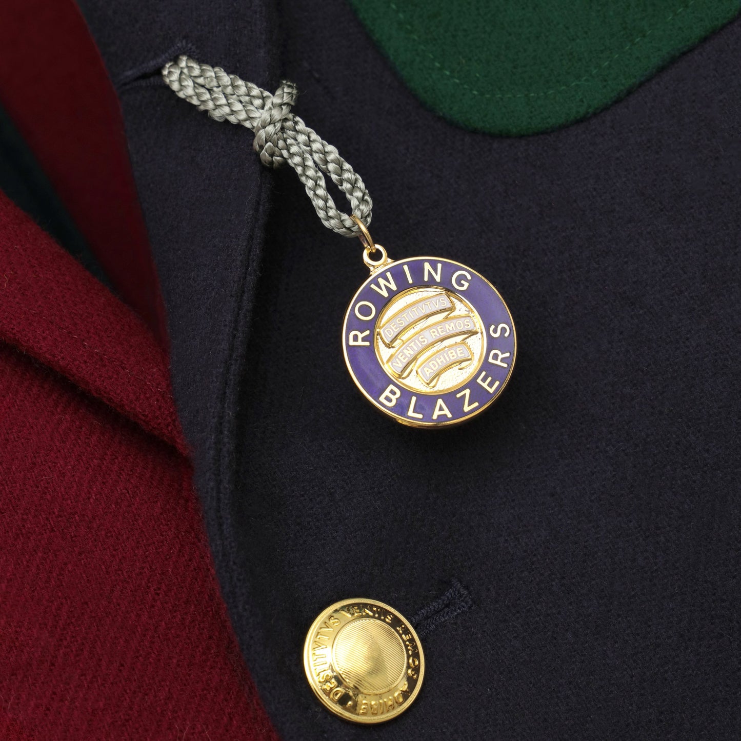 Colorblock Flannel Blazer