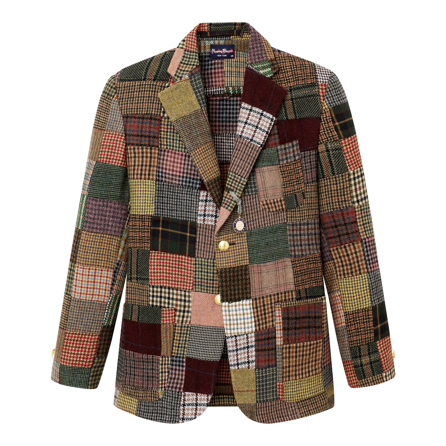 Patchwork Tweed Jacket