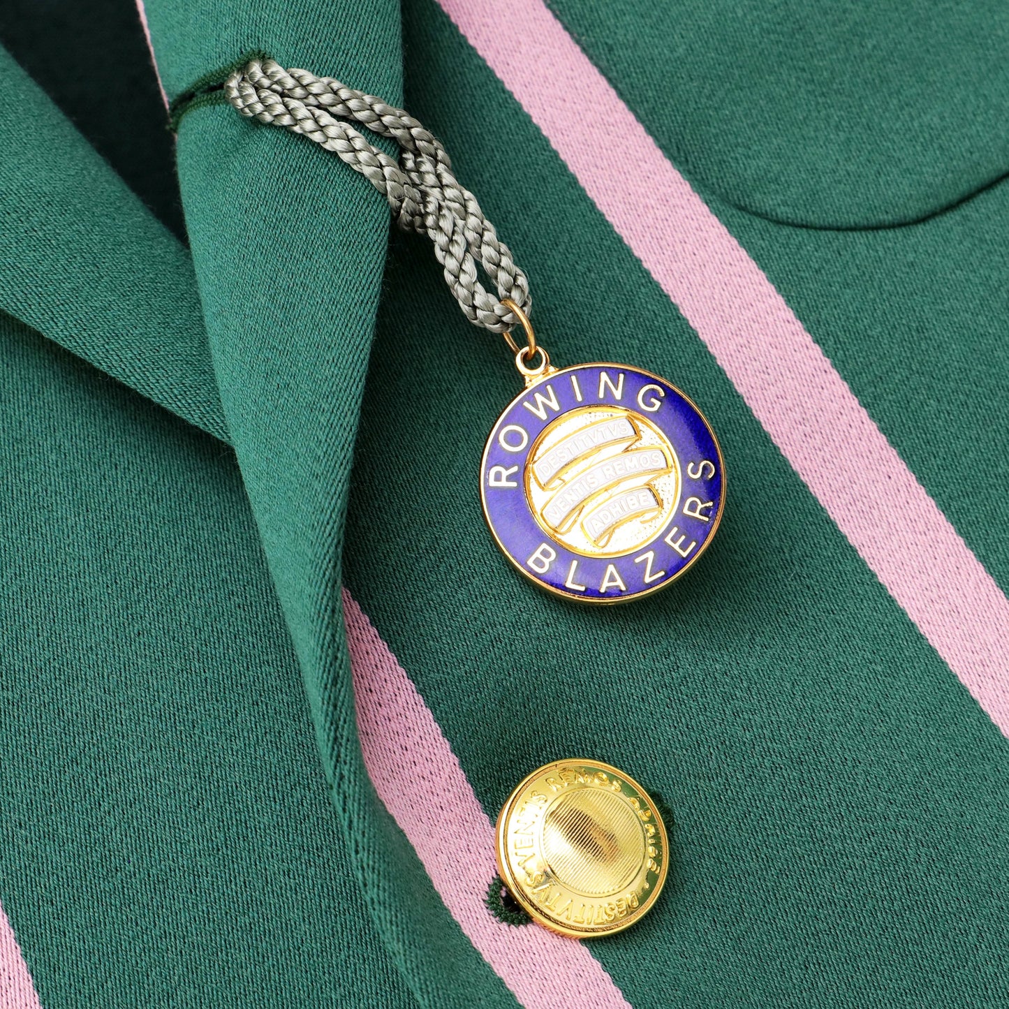 Green and Pink "1980 Stripe" Blazer