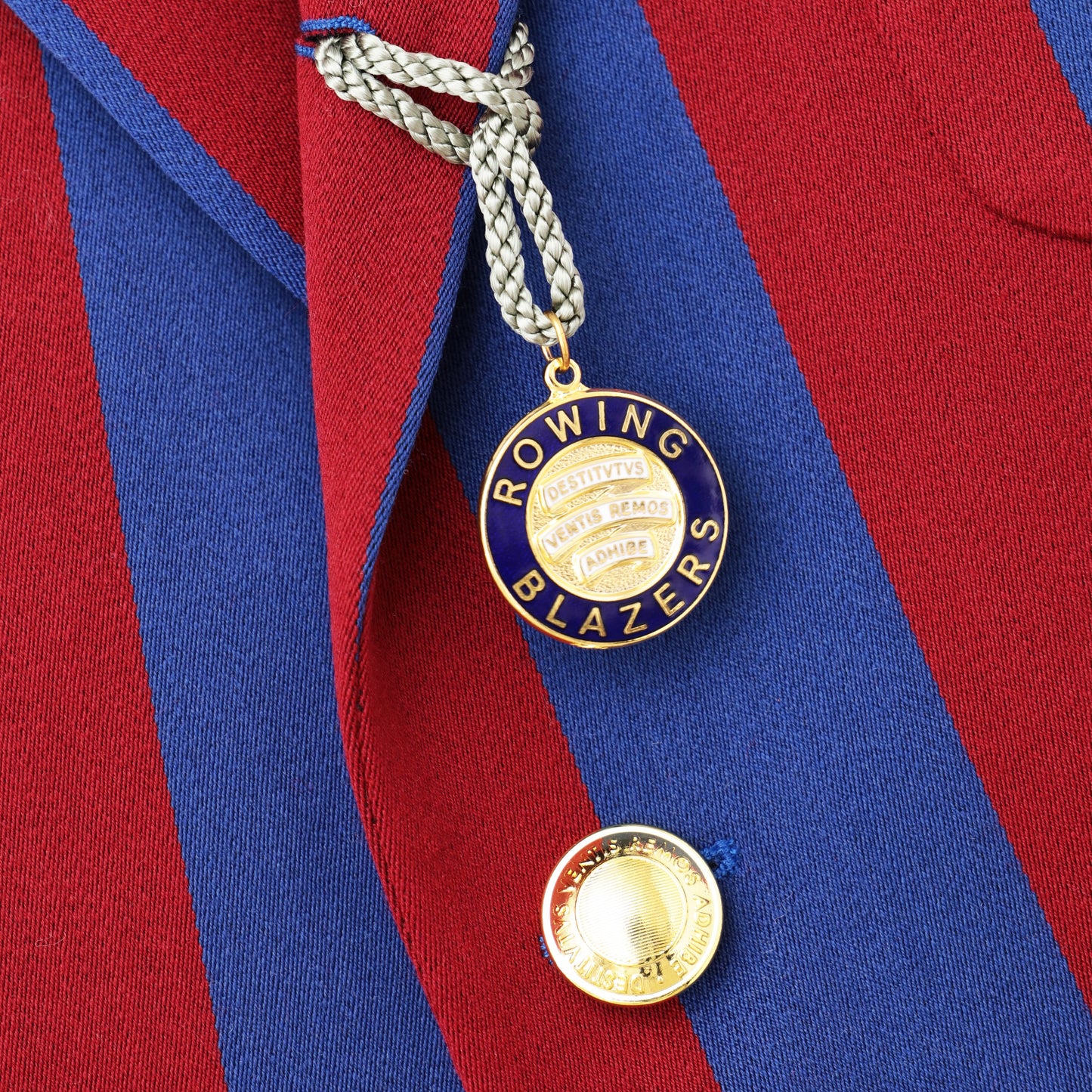 Red and Navy "Guards Stripe" Blazer