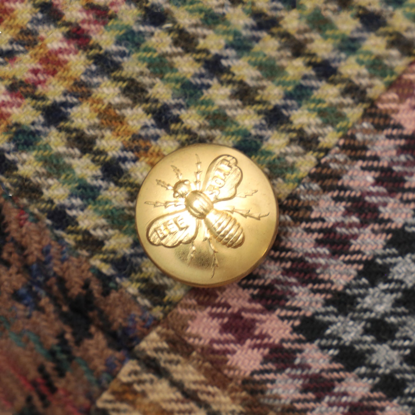 Patchwork Tweed Diana Blazer