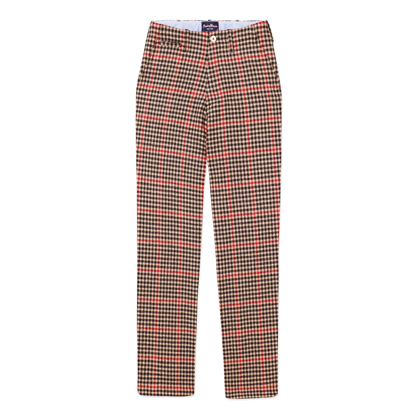 Tailored Gun Check Tweed Trousers