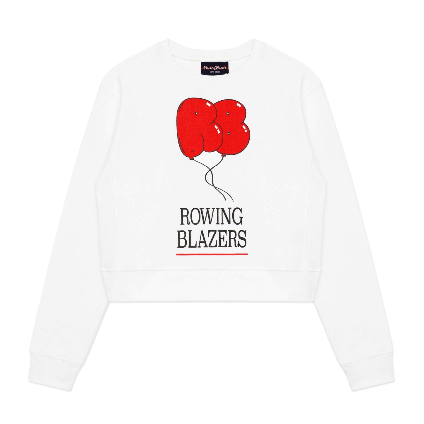 Cropped Rowing Blazers Balloon Crewneck