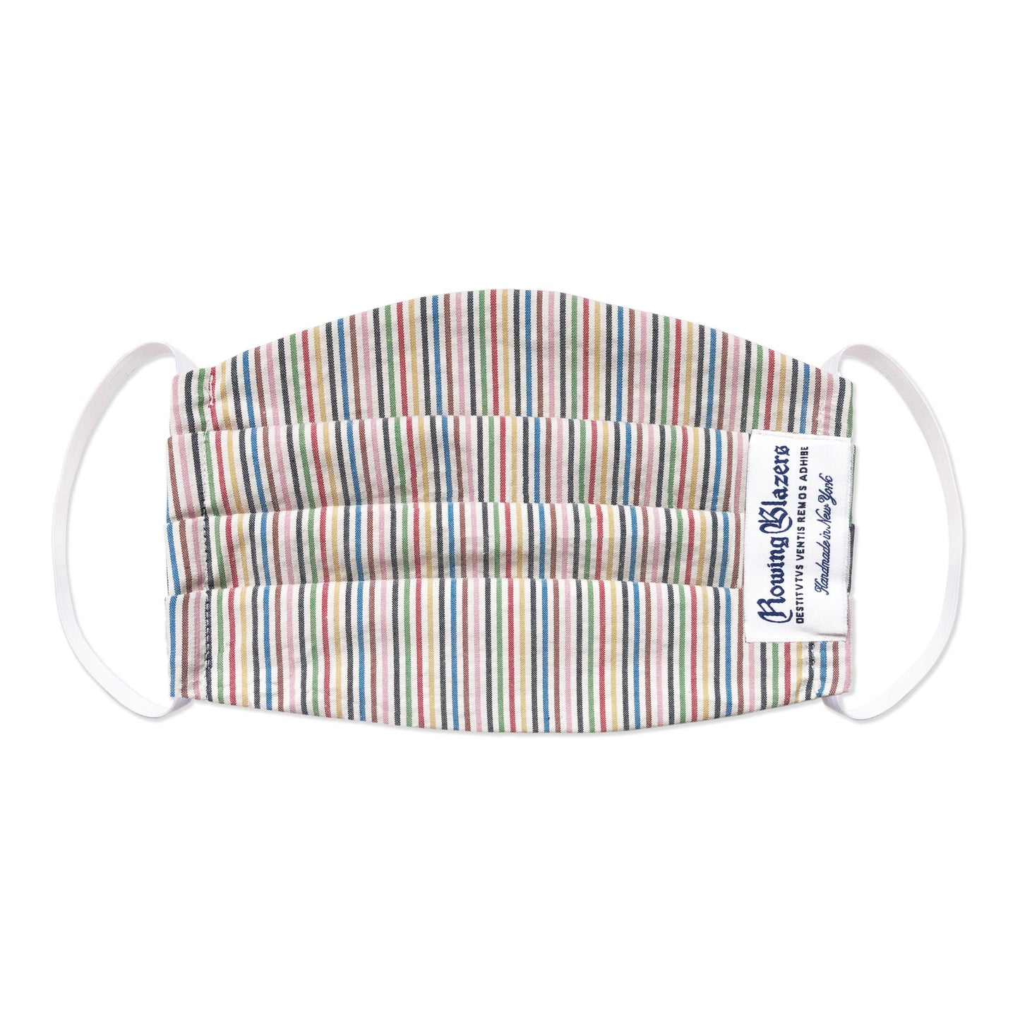 Croquet Seersucker Face Mask