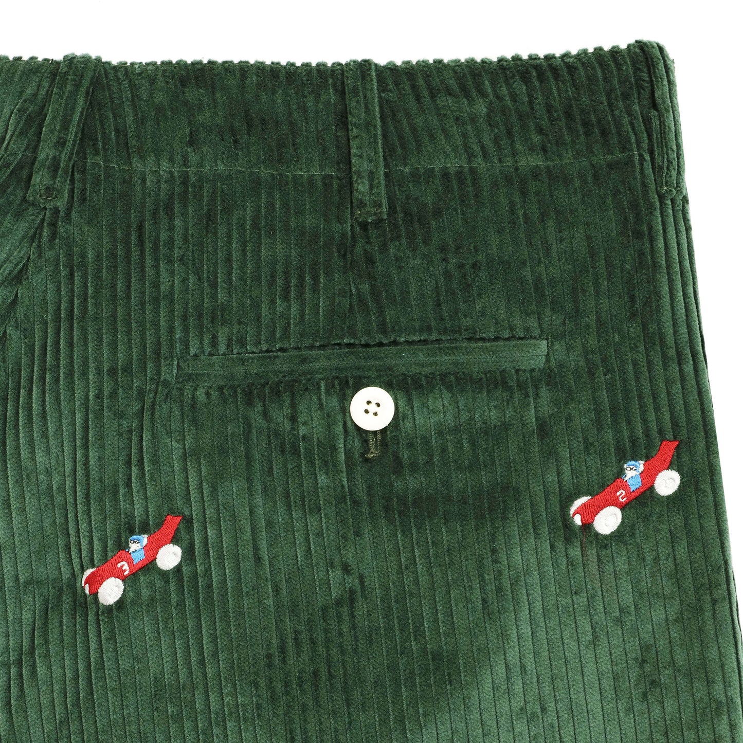 Men's Corduroy Embroidered Babar Trousers