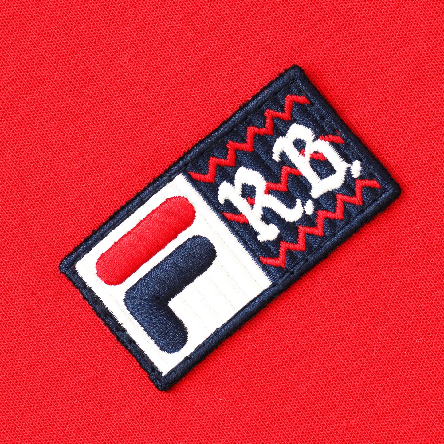Rowing Blazers x FILA Limited Edition Zig-Zag Red Agostino Jacket