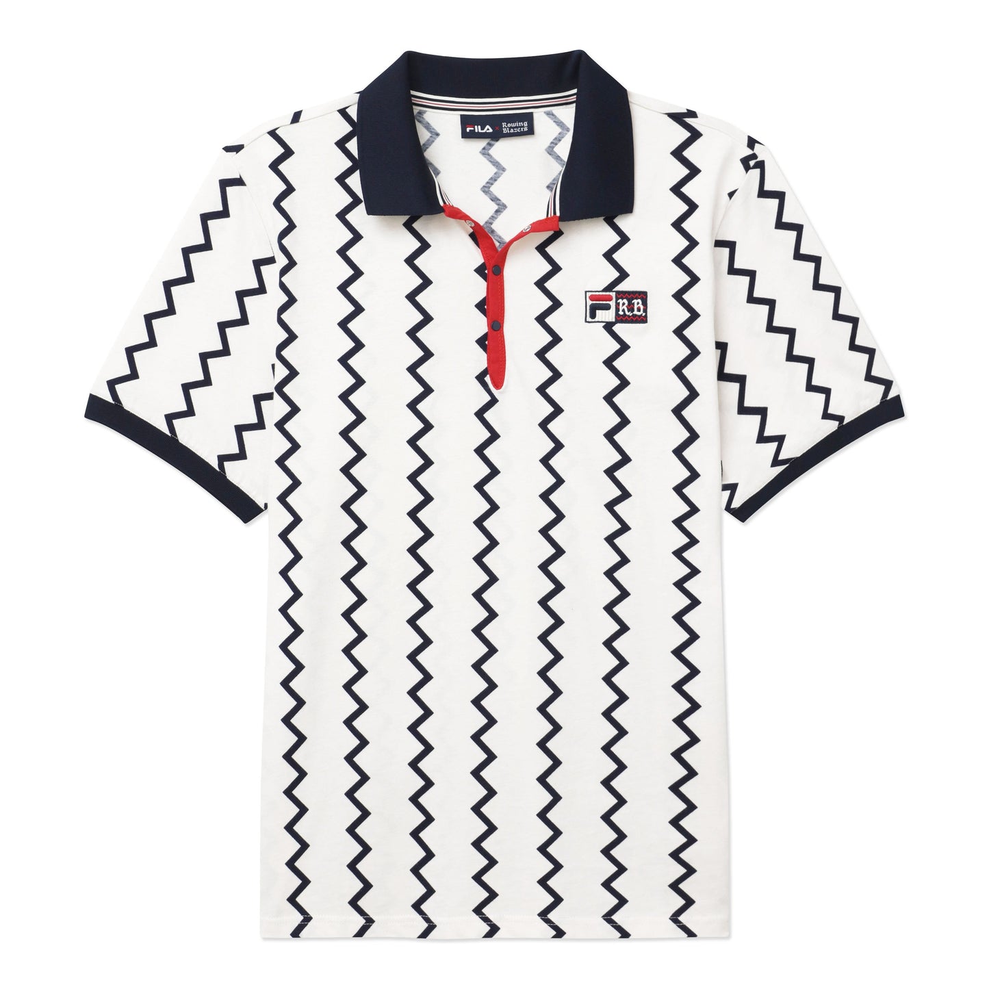Rowing Blazers x FILA Limited Edition Zig-Zag Fidelio Polo