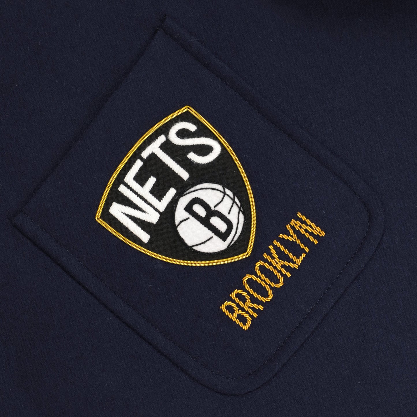 Rowing Blazers x NBA Brooklyn Nets Navy Club Blazer