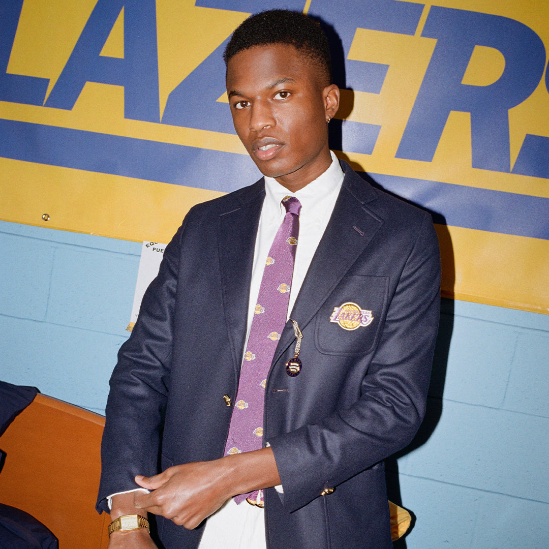 Rowing Blazers x NBA Los Angeles Lakers Navy Club Blazer