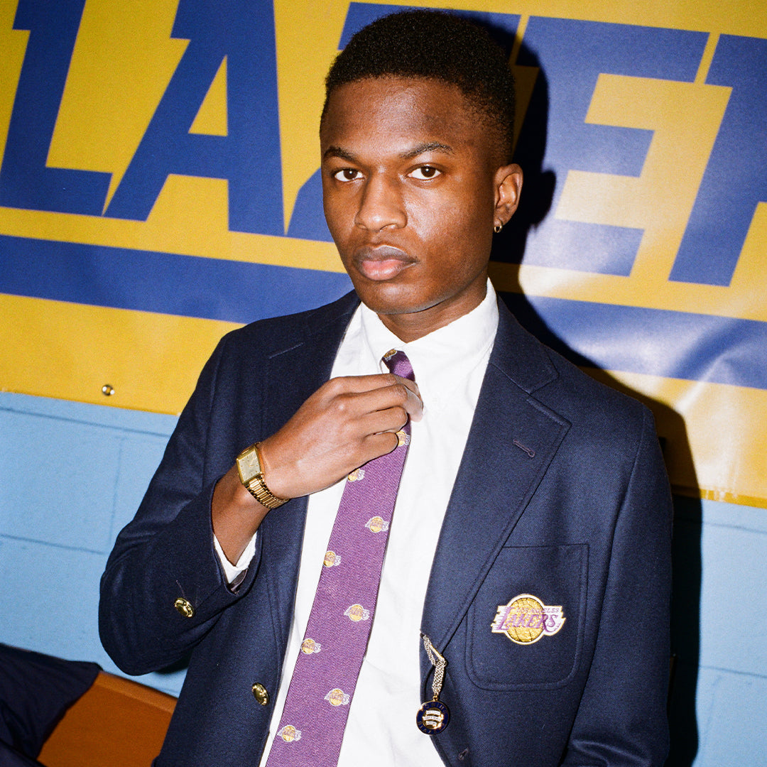 Rowing Blazers x NBA Los Angeles Lakers Club Tie