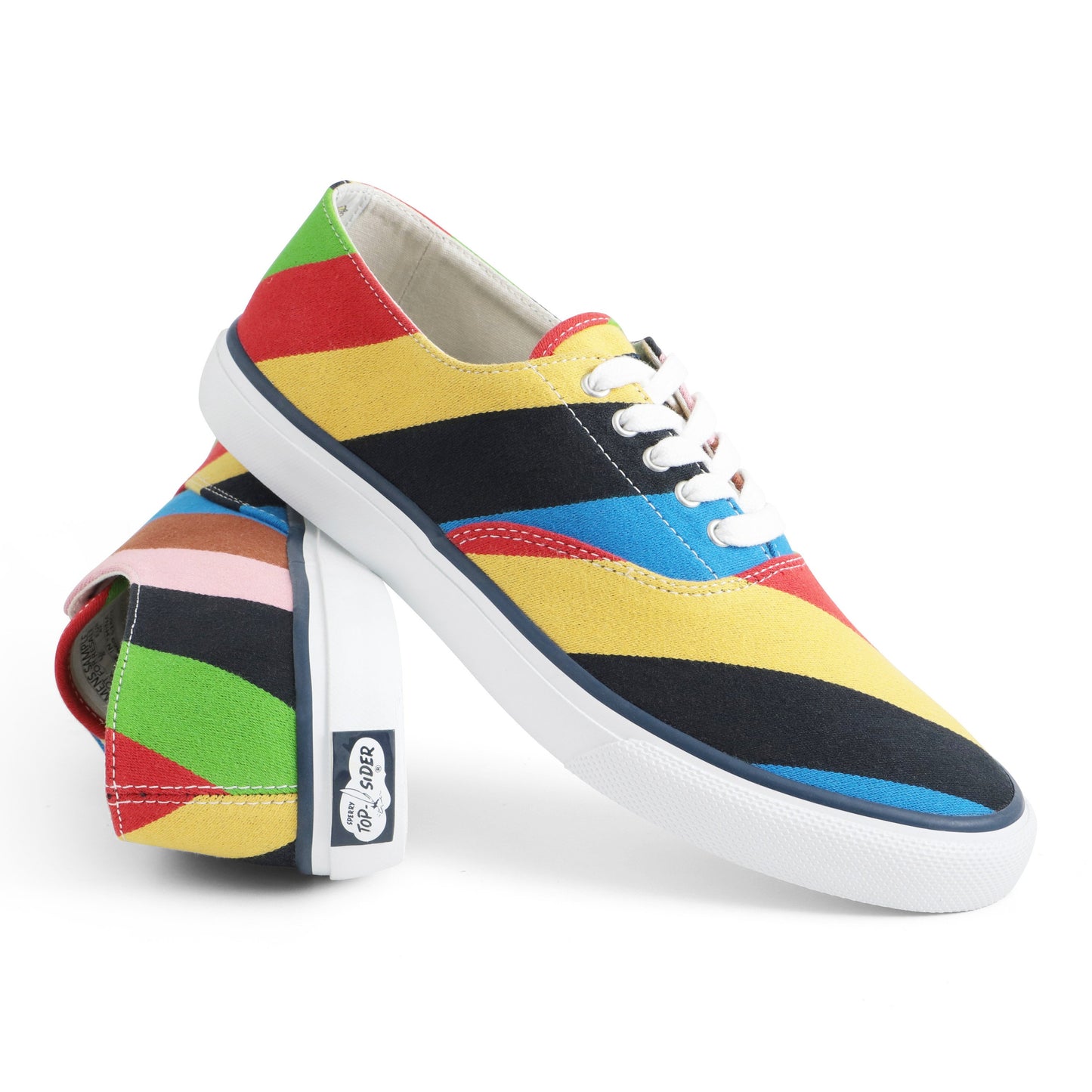 Sperry x Rowing Blazers Cloud CVO Croquet Stripe Deck Sneaker