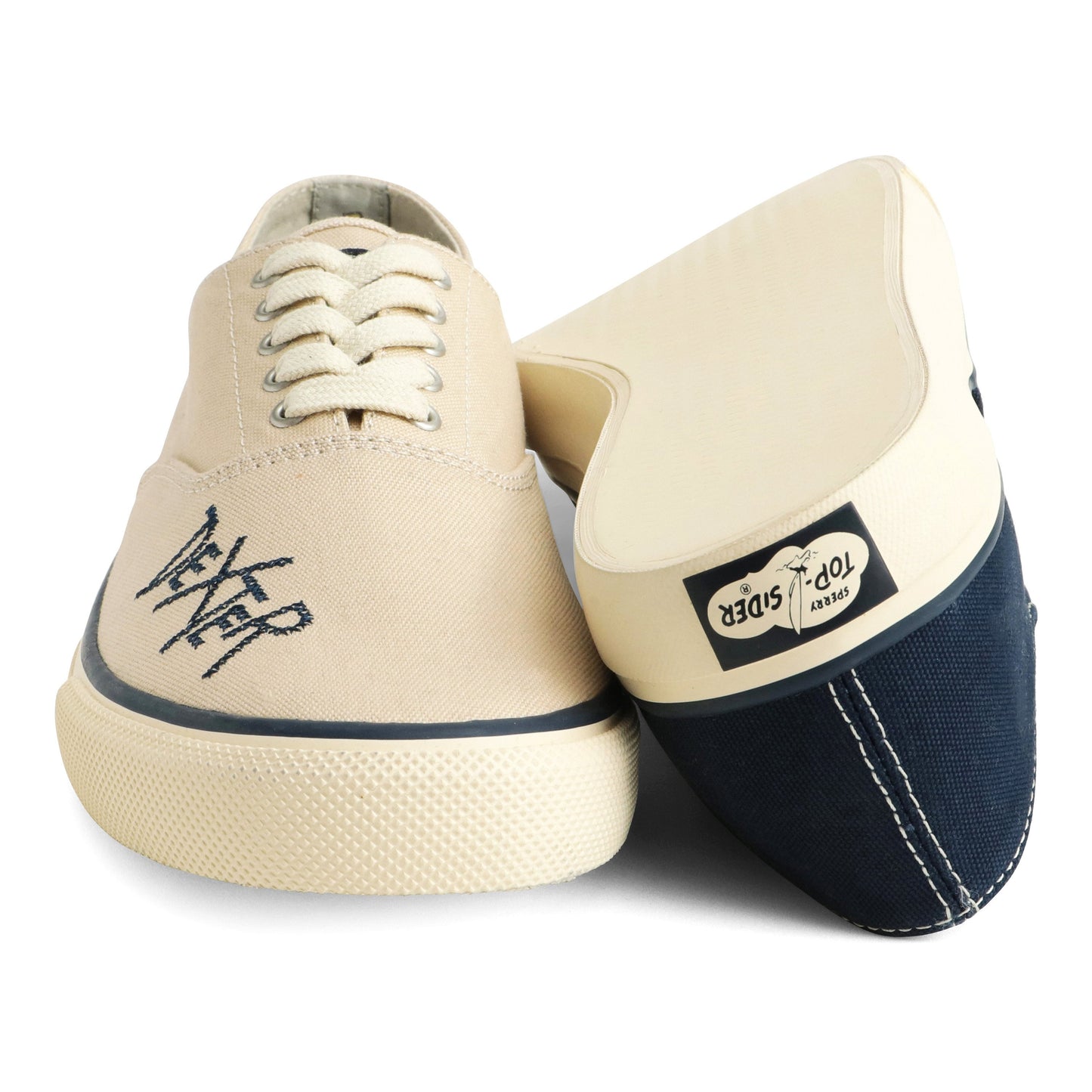 Sperry x Rowing Blazers Cloud CVO Embroidered Dexter & Sinister Sneaker
