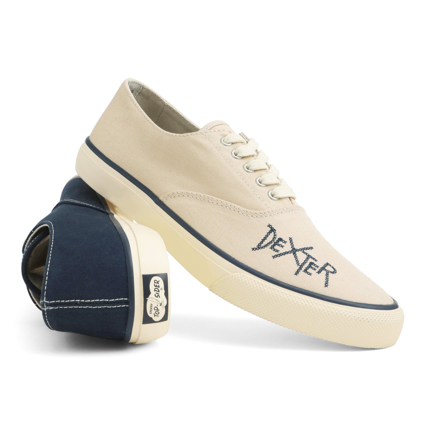 Sperry x Rowing Blazers Cloud CVO Embroidered Dexter & Sinister Sneaker