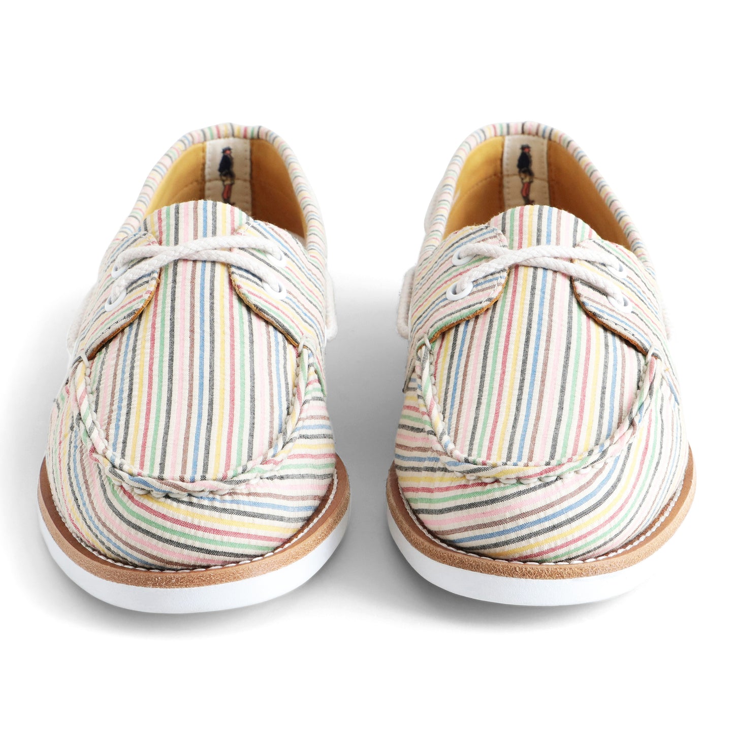 Croquet Stripe Seersucker Authentic Original Boat Shoe