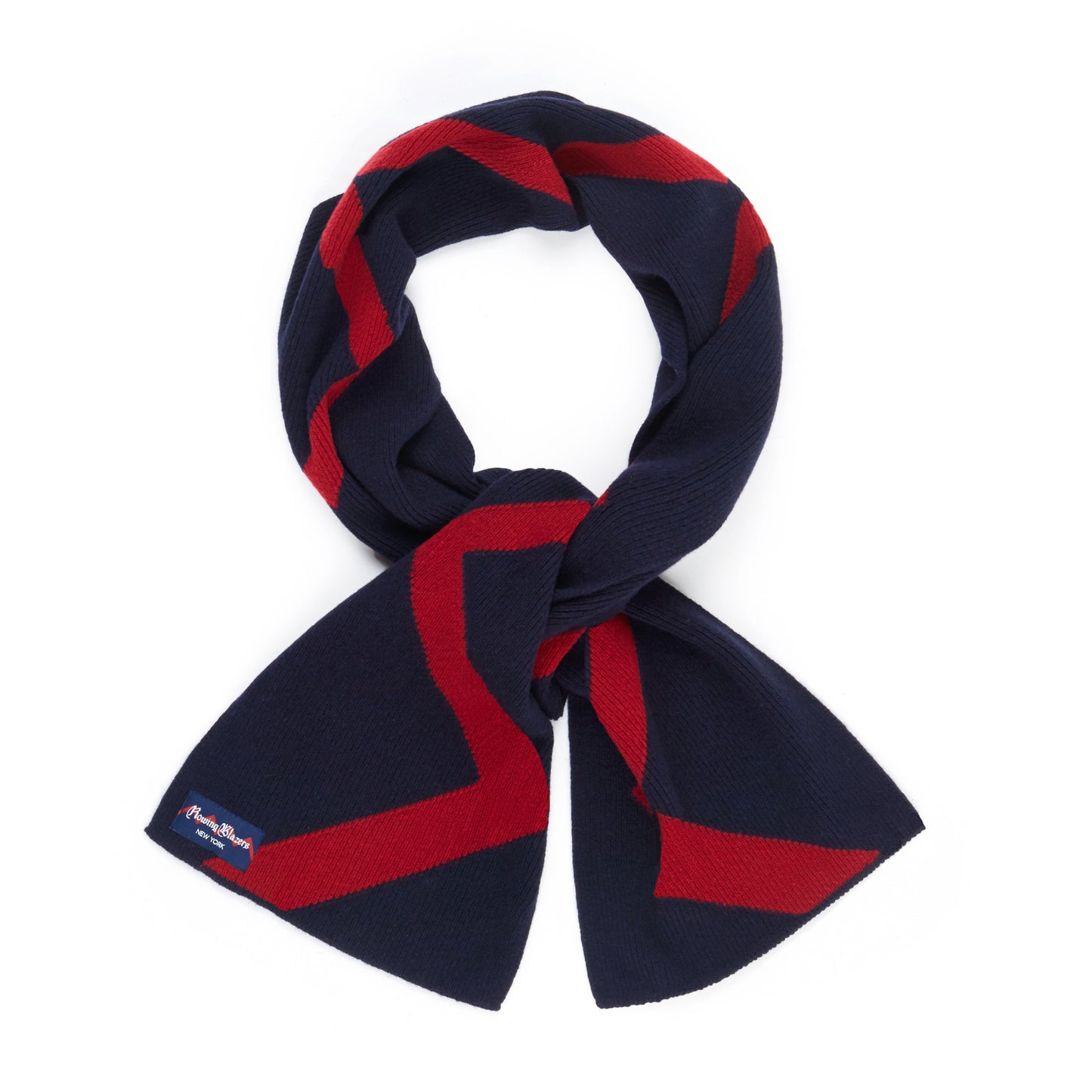 Zig-Zag Knitted Scarf