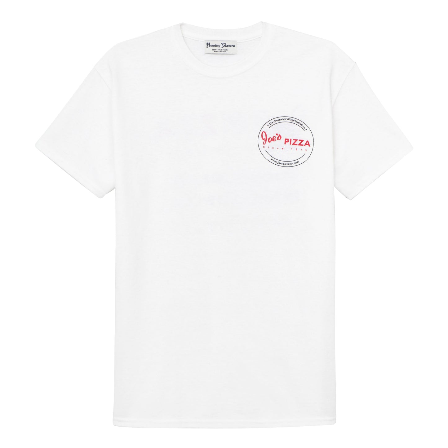 Joe's Pizza- White Tee